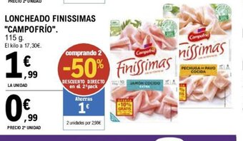 E.Leclerc Loncheado Finíssimas Campofrio oferta