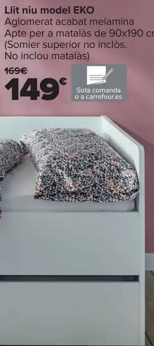 Carrefour Cama nido modelo eko oferta
