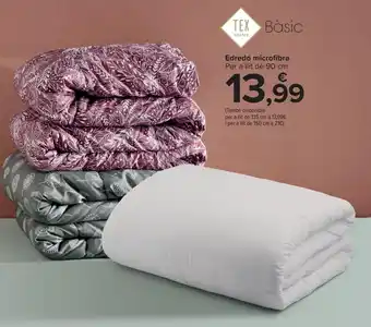 Carrefour Edredón microfibra tex home oferta