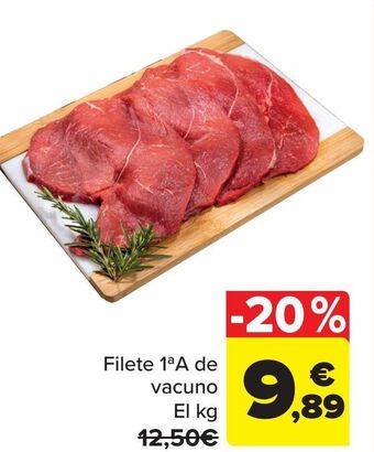 Carrefour Filete 1ªa de vacuno oferta