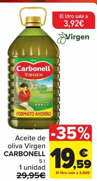 Carrefour Aceite de oliva virgen carbonell oferta