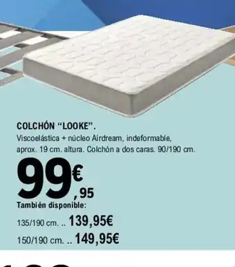 E.Leclerc Colchón Looke oferta