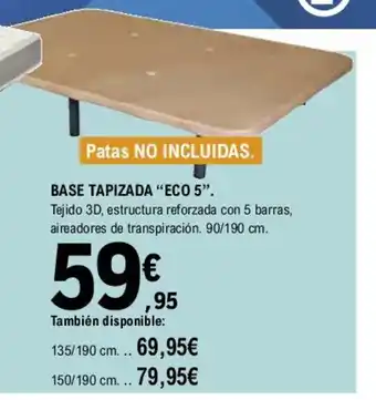 E.Leclerc Base Tapizada Eco 5 oferta
