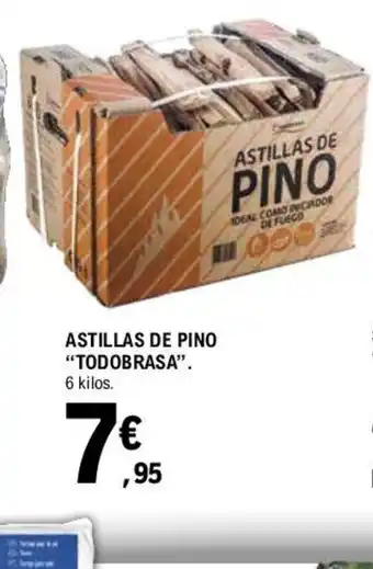 E.Leclerc Astillas de Pino Todobrasa oferta