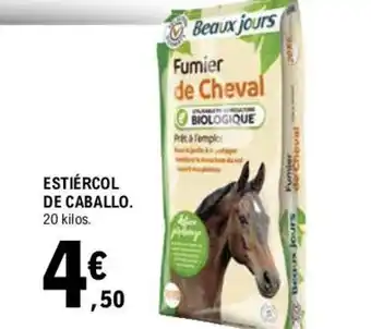 E.Leclerc Estiércol de Caballo oferta