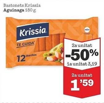 Sorli 2a unitat -50% bastonets krissia aguinaga oferta