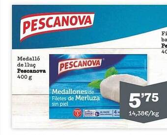 Sorli Medalló de lluç pescanova oferta