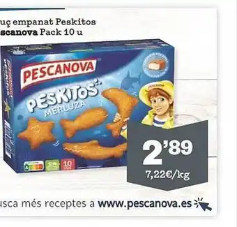 Sorli Lluç empanat peskitos pescanova oferta