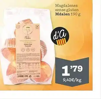 Sorli Magdalenes sense gluten mdalen oferta