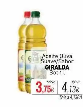 Cuevas Cash Aceite oliva suave sabor giralda oferta