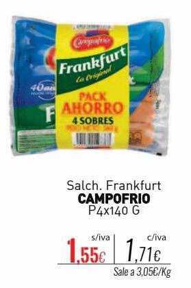 Cuevas Cash Salch frankfurt campofrio oferta