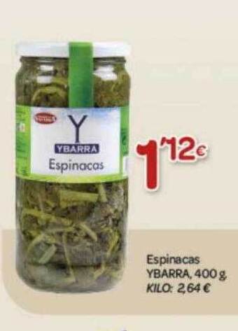 Alsara Supermercados Espinacas ybarra oferta