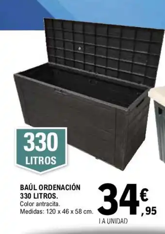E.Leclerc Baúl Ordenacion 330 Litros oferta