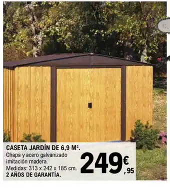 E.Leclerc Caseta Jardin De 6,9 oferta