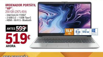 E.Leclerc Ordenador Portatil "Hp" oferta