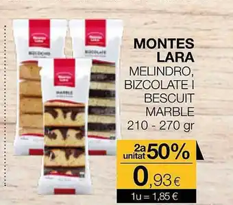 Plusfresc 2a unitat 50% montes lara melindro bizcolate i bescuit marble oferta