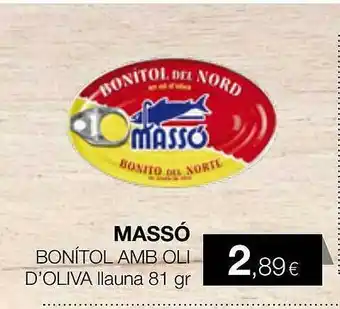 Plusfresc Massó bonítol amb oli d'oliva oferta
