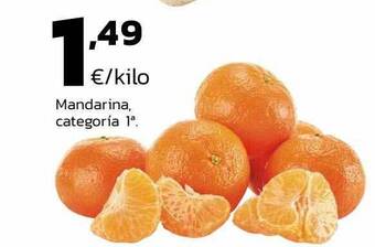 Supermercados Lupa Mandarina oferta
