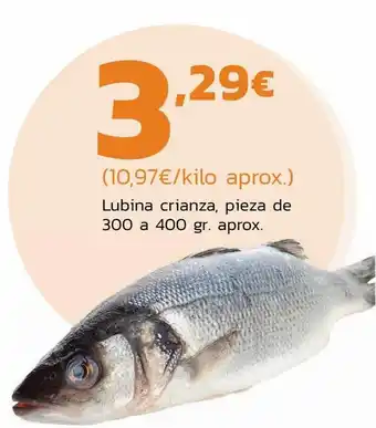 Supermercados Lupa Lubina crianza oferta