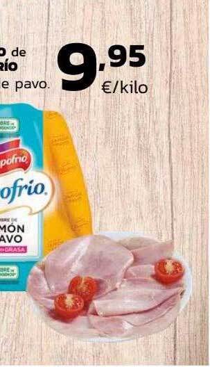 Supermercados Lupa Pavofrio de campofrio jamón de pavo oferta