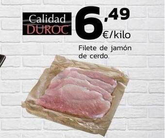 Supermercados Lupa Filete de jamón de cerdo oferta