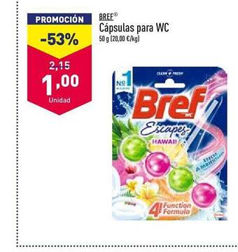 ALDI Bref cápsulas para wc oferta