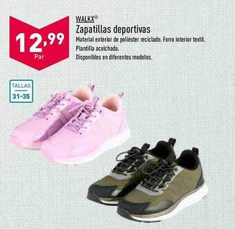 ALDI Walkx zapatillas deportivas oferta