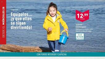 ALDI Pocopiano chubasquero 92-116cm oferta