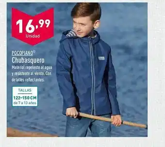 ALDI Pocopiano chubasquero 122-150cm oferta