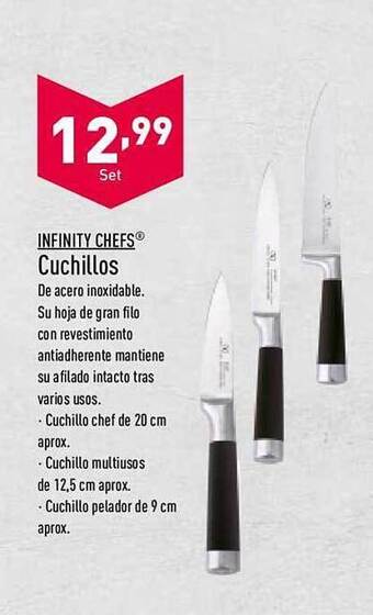 ALDI Infinity chefs cuchillos oferta