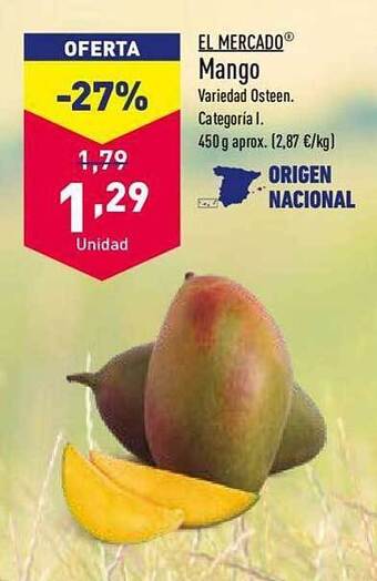 ALDI El mercado mango oferta