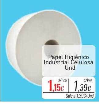 Cuevas Cash Papel higiénico industrial celulosa oferta