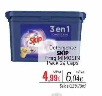 Cuevas Cash Detergente skip frag mimosin oferta