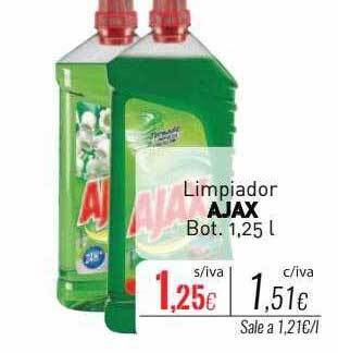 Cuevas Cash Limpiador ajax oferta