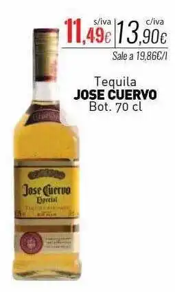 Cuevas Cash Tequila jose cuervo oferta