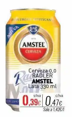 Cuevas Cash Cerveza 0.0 radler amstel oferta