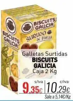 Cuevas Cash Galletas surtidas biscuits galicia oferta