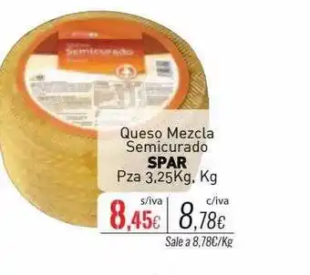 Cuevas Cash Queso mezcla semicurado spar oferta