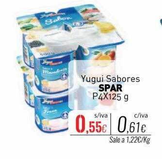 Cuevas Cash Yugui sabores spar oferta