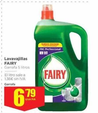 Makro Lavavajillas fairy oferta