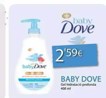 Plusfresc Baby dove gel hidratació profunda oferta