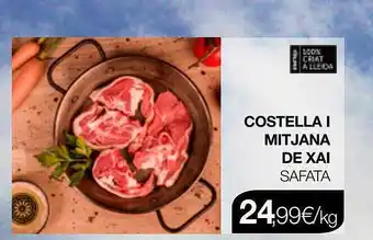 Plusfresc Costela i mitjana de xai safata oferta