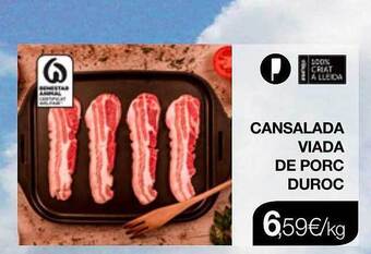 Plusfresc Cansalada viada de porc duroc oferta