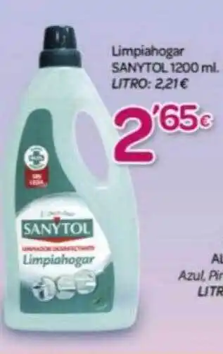 Alsara Supermercados Limpiahogar sanytol oferta