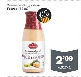 Sorli Crema de vichysoisse ferrer oferta