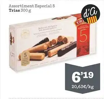 Sorli Assortiment especial 5 trias oferta