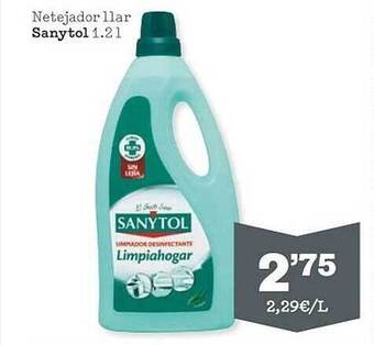 Sorli Netejador llar sanytol oferta