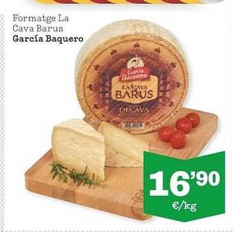 Sorli Formatge la cava barus garcía baquero oferta
