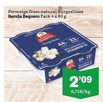 Sorli Formatge fresc natural burgoslínea garcía baquero oferta