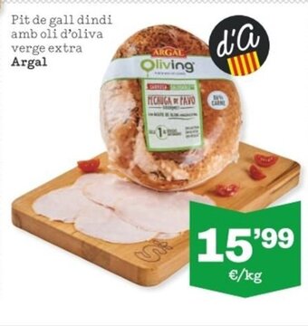 Sorli Pit de gall dindi amb oli d'oliva verge extra ARGAL oferta
